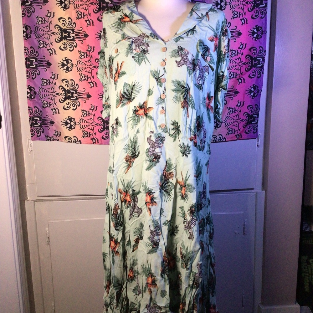 Hell Bunny Safari Dress